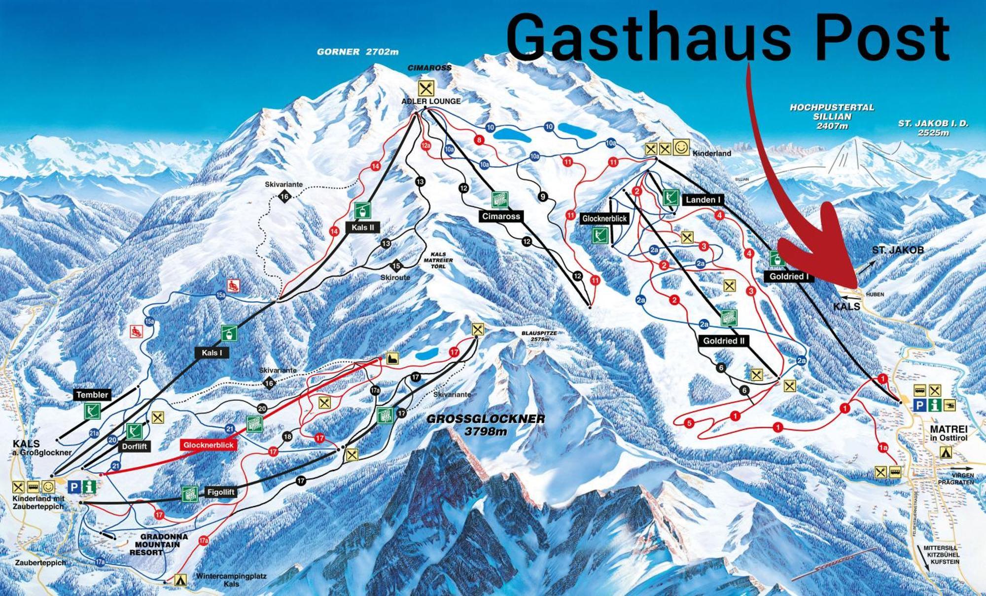 Gasthaus Post Matrei in Osttirol Esterno foto